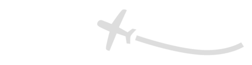 En España Icono de avión con estela en gris