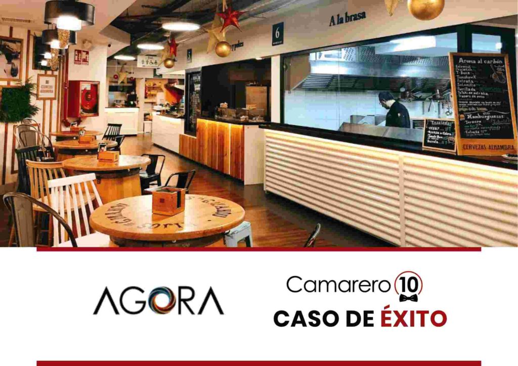 Mercado gastronómico en Madrid