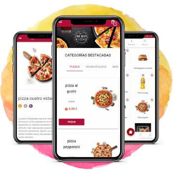 Carta digital con pedidos en mesa para restaurantes