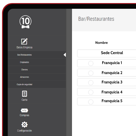 Camarero10 crece con tu restaurante y te acompaña durante toda la etapa de vida desde pequeños hasta franquicias