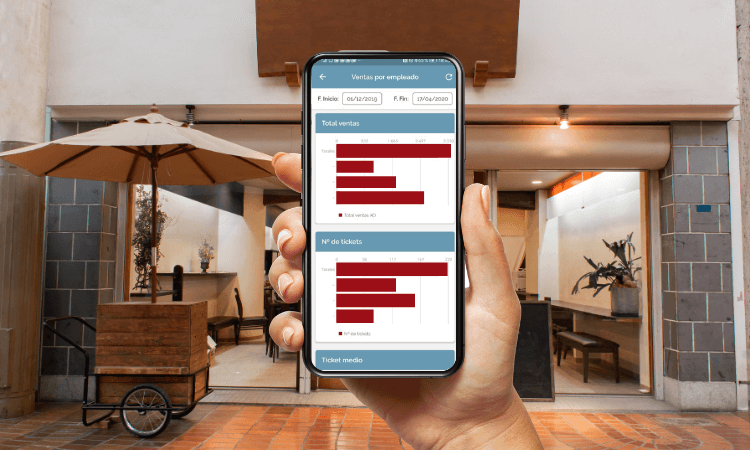 todo el análisis sobre las ventas de tu restaurante en tu móvil