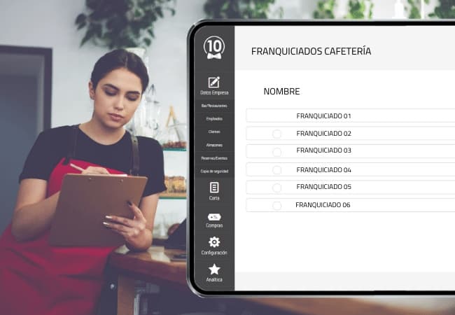 El mejor software tpv para franquicias y cadenas hosteleras