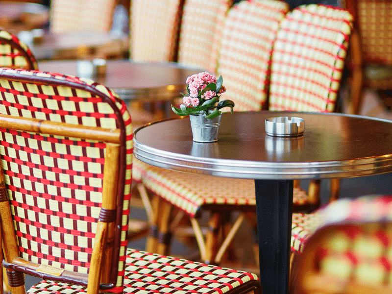 Imagen de la terraza de un restaurante en valladolid